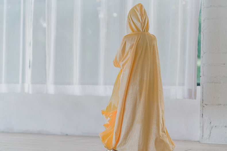 The Winter Velvet Hooded Cloak | Plush Faux-Fur Trim | Sydney Stock