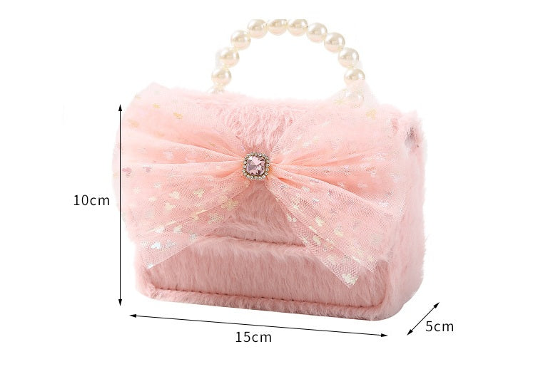 The Fluffy Star Tulle Collection | Pearl Handle & Crystal Gemstone