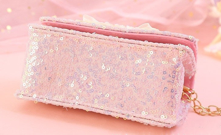 The Enchanting Tulle Bow Handbag | Pearl Handle & Crystal Gemstone