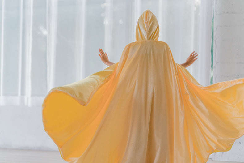 The Winter Velvet Hooded Cloak | Plush Faux-Fur Trim | Sydney Stock