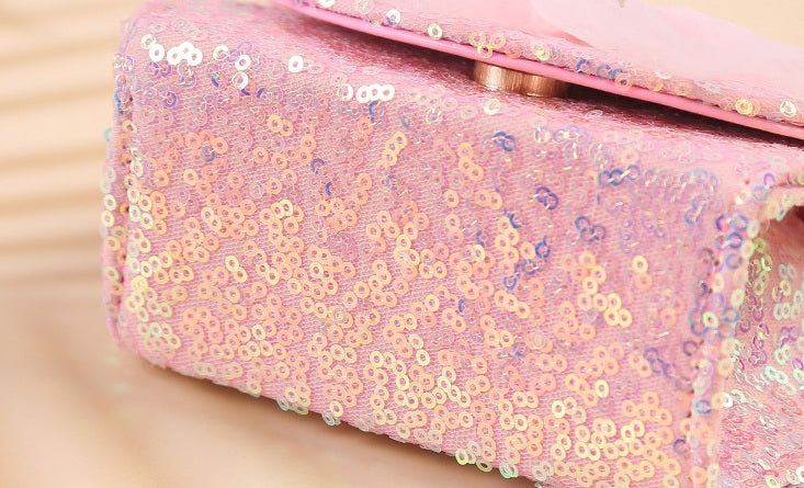 The Snowflake Sparkle Handbag | Pearl Handle & Tulle Bow | Sydney Stock