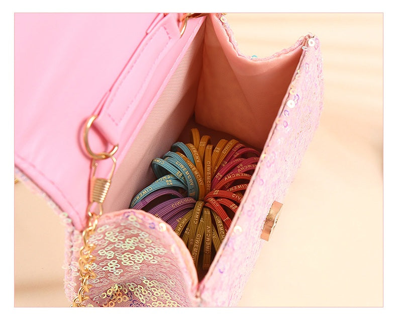 The Snowflake Sparkle Handbag | Pearl Handle & Tulle Bow | Sydney Stock