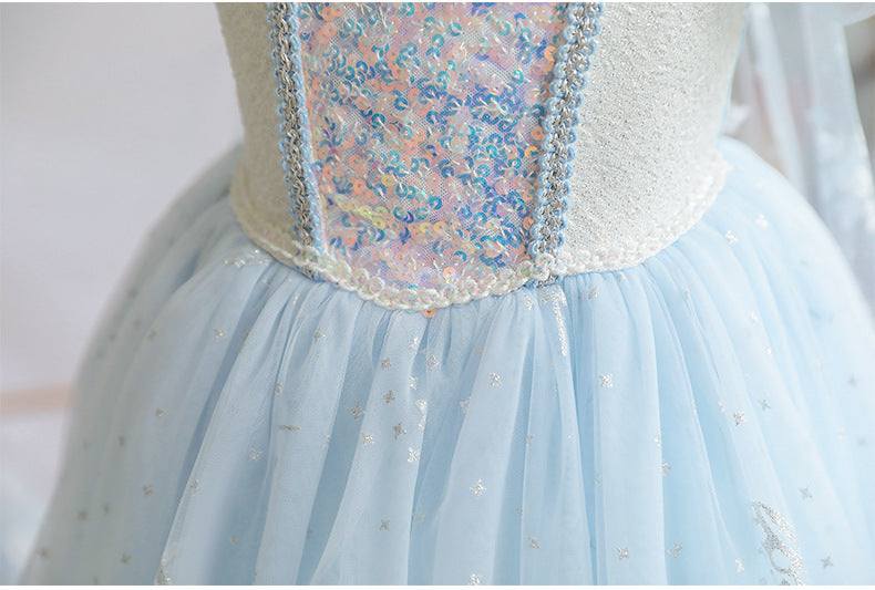The Starlight Empress Gown | Ice Blue & Rose Pink | Sydney Stock