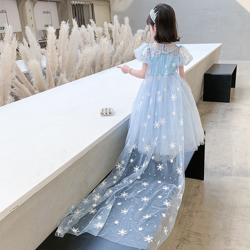 The Starlight Empress Gown | Ice Blue & Rose Pink | Sydney Stock