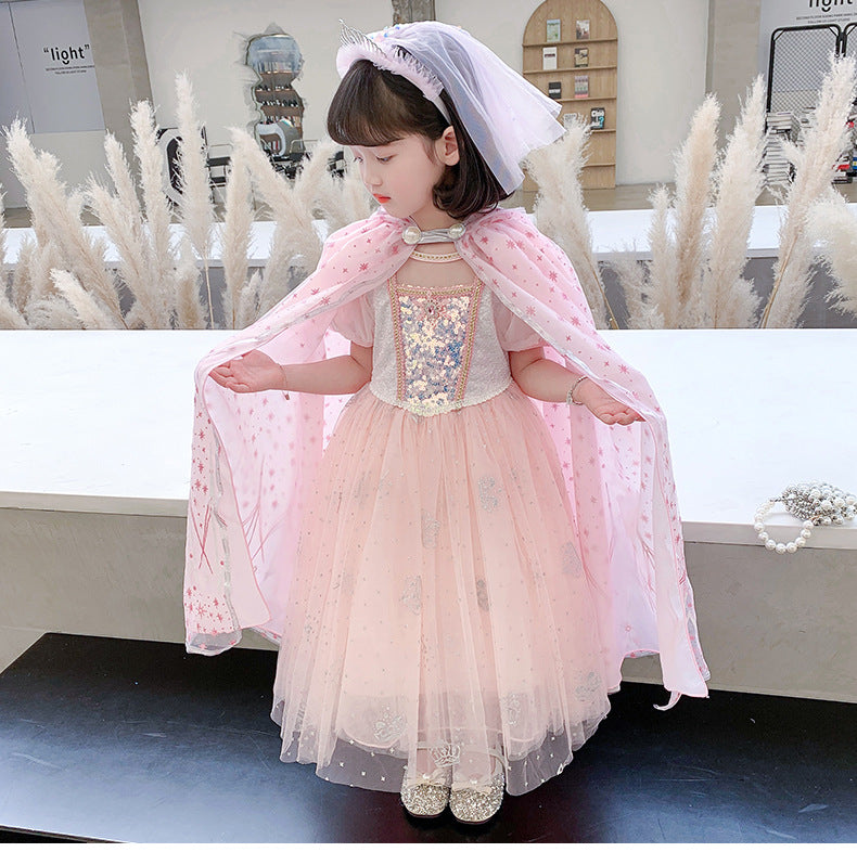 The Ice Crystal Starlight Princess Cape | Duo Color Edition | Sydney Stock