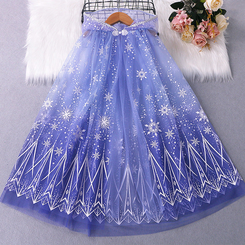 The Royal Snowflake Stardust Cape | Deep Lilac Edition | Sydney Stock