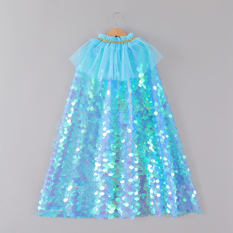 The Iridescent Mermaid Shell Cape | Duo Color Edition | Sydney Stock