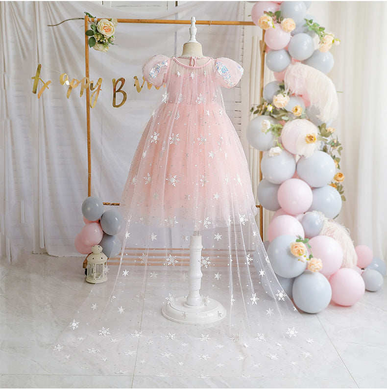 The Starlight Empress Gown | Ice Blue & Rose Pink | Sydney Stock