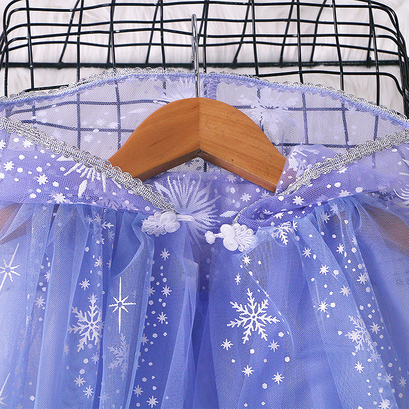 The Royal Snowflake Stardust Cape | Deep Lilac Edition | Sydney Stock