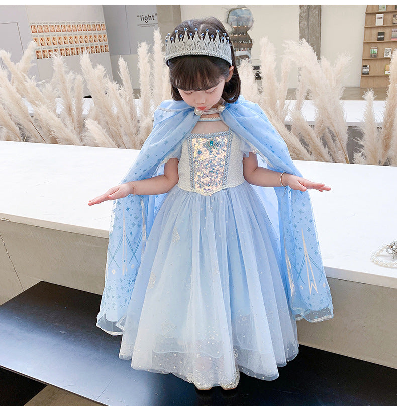 The Ice Crystal Starlight Princess Cape | Duo Color Edition | Sydney Stock