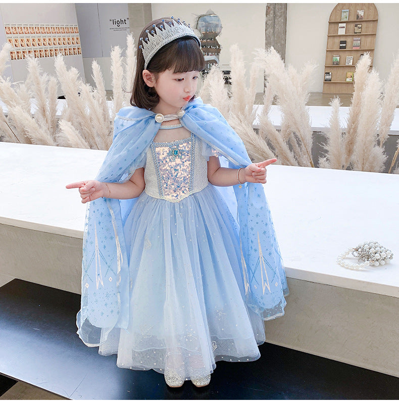 The Ice Crystal Starlight Princess Cape | Duo Color Edition | Sydney Stock