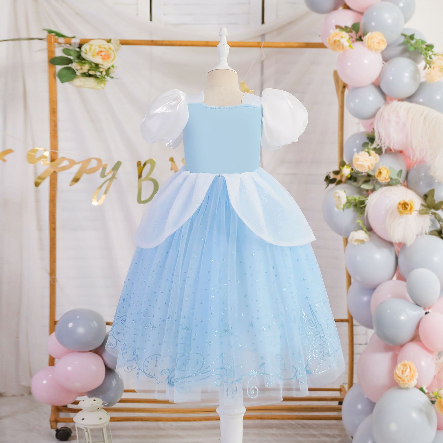 The Midnight Moonlight Ball Gown | Enchanted Sky Blue | Sydney Stock