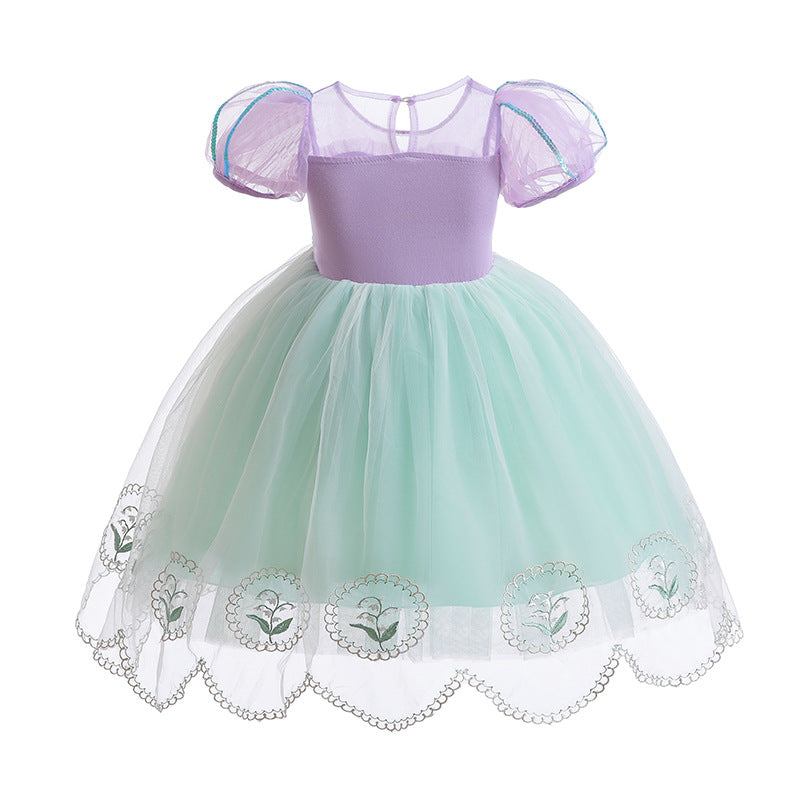 The Enchanted Mermaid Fairy Gown | Pastel Purple & Mint | Sydney Stock
