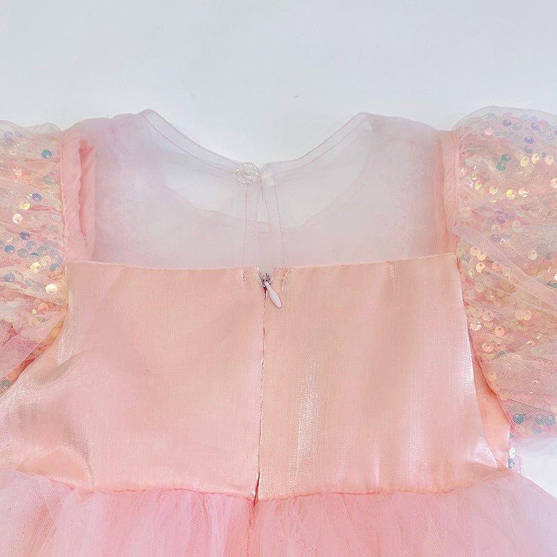 The Sparkling Castle Snowflake Gown | Blue & Pink Edition | Sydney Stock