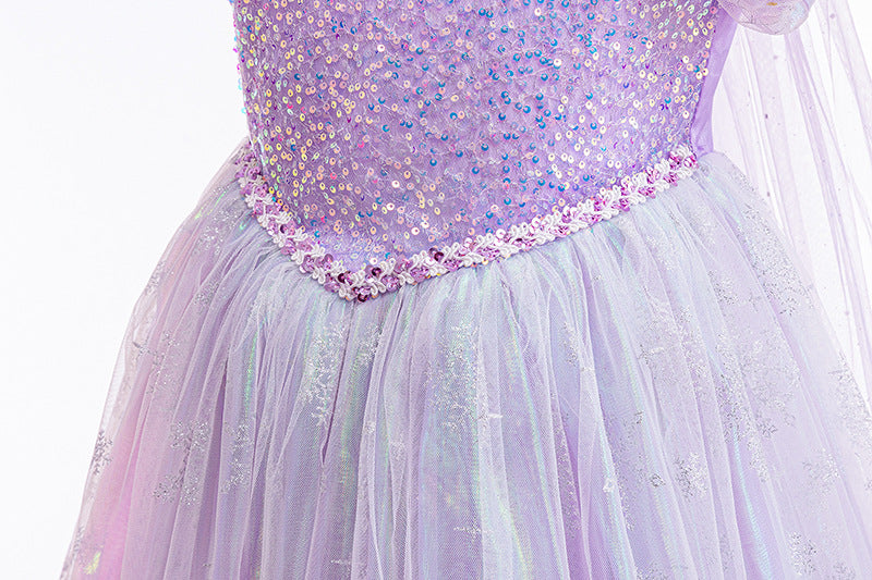 The Lavender Sparkle Princess Dress | Snow Princess Inspired | Sydney Stock