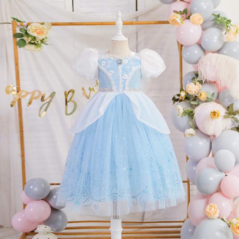 The Midnight Moonlight Ball Gown | Enchanted Sky Blue | Sydney Stock