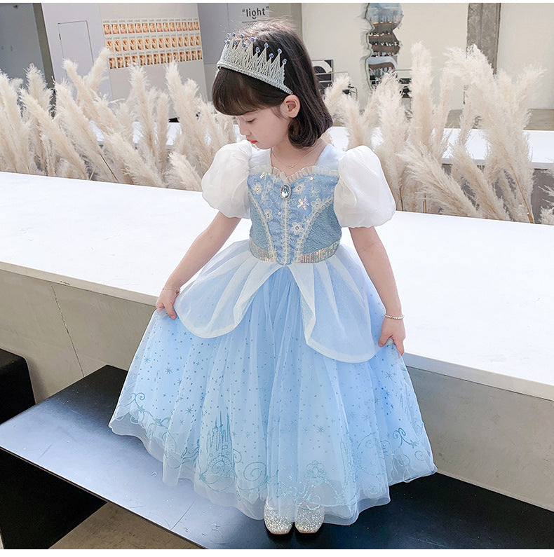 The Midnight Moonlight Ball Gown | Enchanted Sky Blue | Sydney Stock