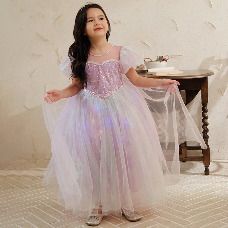 The Lavender Sparkle Princess Dress | Snow Princess Inspired | Sydney Stock