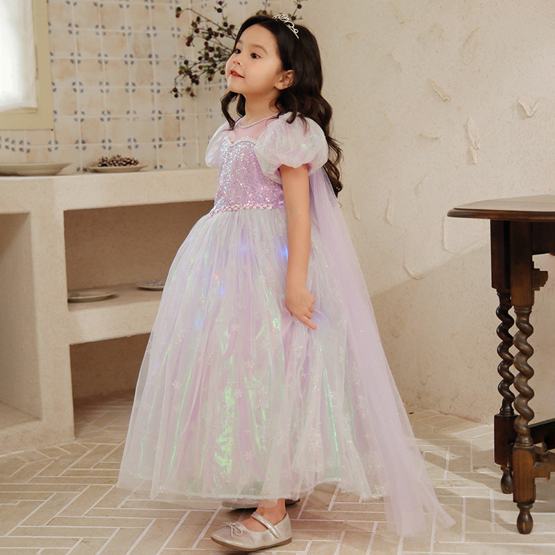 The Lavender Sparkle Princess Dress | Snow Princess Inspired | Sydney Stock